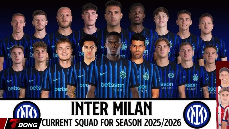 Đội hình hiện tại của Inter Milan